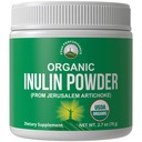 Organisk inulin pulver naturlige Prebiotic Fiber for Gut Health. USDA Organic Raw Plant Based Vegansk Prebiotics FOS Supplement fra Jerusalem Artichoke. HSA + FSA Kun godkendt liste over tilladte vitaminer