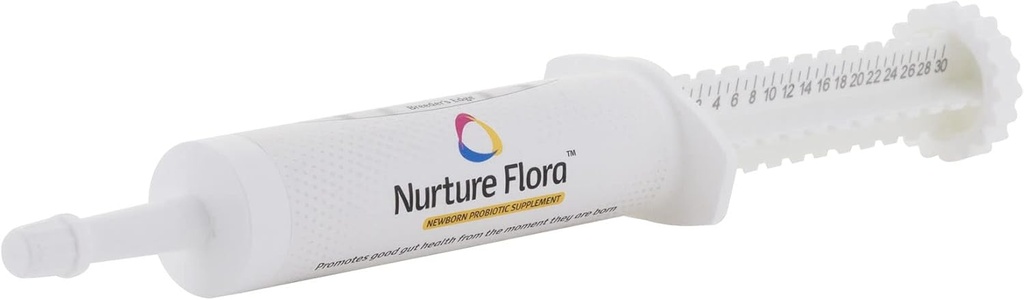 Revival Animal Health Breeder 's Edge Nurture Flora for Puppies & Kittens Measures 124; Colostrum Supplement for Puppies & Kittens Measures 124; Protein & Vitamin & Minerals Measures 124; Easy to Digest Measures 124; 30ml Easy to Administrer