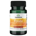 Swanson Folat (5-methyltetrahydrofolsyre) 400 mcg 30 Veg kapsler