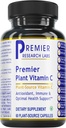 Premier Research Labs C-vitamin supplement - Natural Vitamin C, Hel Food C-vitamin, Essential C Complex, Pure med Bioflavonoider & økologiske ingredienser - 60 Vegetariske kapsler