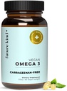 Future Kind Omega-3 Supplement til Klarhed, Hukommelse og Mobilitet Comfort, 2 Måneders Tilgang af Citrus- Scoted Softels med EPA og DHA, Vegan Omega-3 Supplement fra Algae, Carrageenan Free, 60 Greve