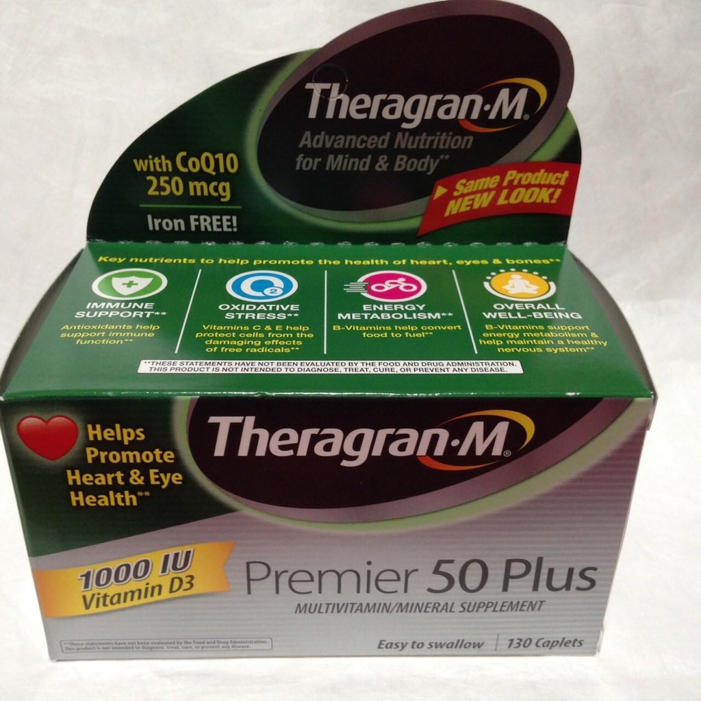Syntual Supplement med Lutein & Lycopene, 130 kapsler. Premier 50 Plus