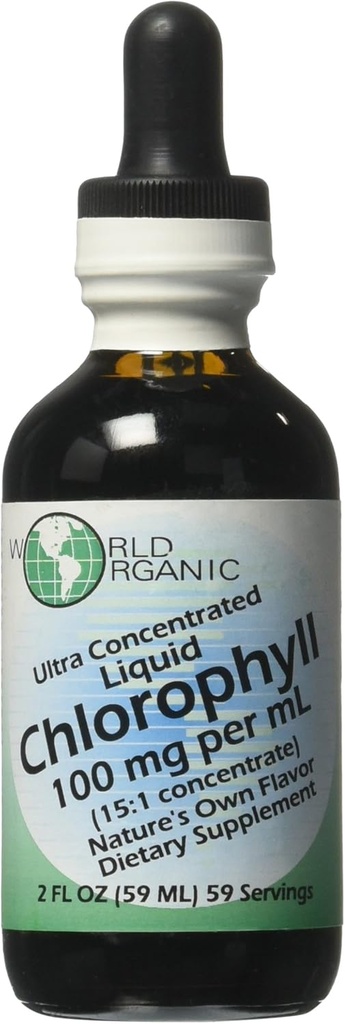 Ultra Koncentreret flydende chlorophyll 2 Ounces