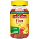 Nature Made Fiber 6 g, Kosttilskud til fordøjelsesstøtte, 90 Fiber Gummies, 30 dages forsyning