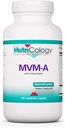 Nutricology MVM- supplement - Multivitamin til mænd og kvinder, med jern, daglige vitaminer, for voksne, høj potens, biotilgængelig, vegetariske kapsler - 180 Greve