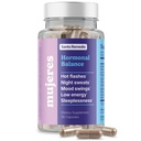 Santo Remedio Hormonal Balance, Kosttilskud, Relief for menopause Symptomer, Hjælper Reducere Hot Flashes, Nat Sweats, og Mood Swings, Klinisk Proven Ingredienser, Hormone-Free, 30 Servere