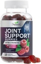 Fælles støtte Gummies ekstra styrke Glucosamine Gummy tillæg med E-vitamin - Naturlig brusk & fælles sundhed & fleksibilitet support, bedste støtte Glucosamine Chew for mænd og kvinder - 120 Gummies