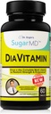 SugarMD Diavitamin Supplement Formel - Multivitamin til mænd og kvinder - Multivitaminer og mineraler - 60 Multi Vitamin tabletter - Gendanne styrke og udholdenhed - Ikke-GMO - Glutenfri
