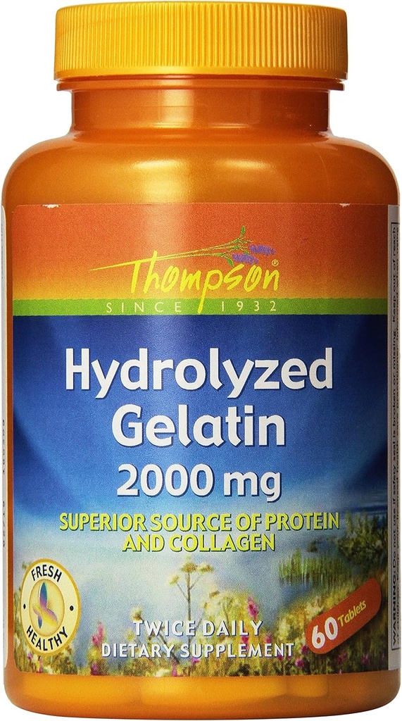 Thompson Hydrolyseret Gelatine 2000mg