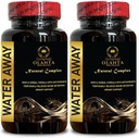 Naturlige vand væk piller - hurtigt fungerende naturlige vand væk piller til kvinder og mænd, vand piller vitaminer, vanddrivende piller til vandretention, hurtig fungerende Bloating Relief, - 2 flasker