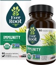 EverRoot Dog Kosttilskud drevet af Purina Immunity tyggetabletter med Spirulina og antioxidanter - 3.6 oz. Canister