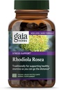 Gaia urter, Rhodiola Rosea Vegan flydende Phyto kapsler - Stress Support, Adaptogen Herb, 120- Greve (pakke med 1)