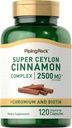 Piping Rock Ceylon Cinnamon Kapsler 2500 mg