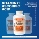 Major vitamin C- 500 mg ascorbinsyre - vitamin C tabletter - kosttilskud - 1000 Tabletter