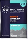 GU Energy Roctane Ultra Endurance Energy Drink Mix, Vegan, Gluten- Free, Kosher, og Dairy- Gratis n- the- Go Energy for enhver træning, 10 Single-Serving Packets, Summit Tea
