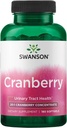 Swanson Cranberry - Understøtter Urinary Tract Health, Bstige Control, og fremmer sund Nyrefunktion - Supplement Lavet med 20: 1 Juice Koncentrat - (180 Softgels)