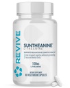 Revive MD Suntheanine L-Theanine Supplement for Men and Women - Supports Fatigue & Brain Function for Calm Mood, Mental Clarity, Focus & Relaxation - Vegan & Gluten-Free (60 Capsules, 60 Servings)