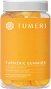 TUMERI Gurkemeje og Gurkemeje - Gurkemeje Fælles Support - 60 Count Natural Tropical Frugtsmag Vegansk Gurkemeje