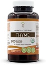 Secrets of the Tribe Thyme USDA Organic Measures 124; Lavet med vegetariske kapsler og Certified Organic Thyme (Thymus Vulgaris) Tørret Leaf (120 Kapsler)