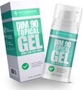 DIM 90 - Maksimal styrke Dim supplement tematisk gel - 90mg al naturlig diindolylmethan (DIM) Per servering - Hormonal, Kognitiv, Mood, Hukommelse og immunsystem støtte