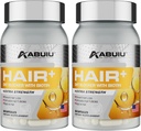Biotin til hårvækst Mænd - Biotin Supplement 5000 mcg, med vitamin C E B12 B6 A støtte stærke negle hudpleje hårsundhed - USA Made - 120 kapsler / 2 pakker