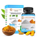 curcuminpro Detox Kapsler er 124; Organisk gurkemeje tillæg med BioOpløselig BCD & Natural Bentonite Clay er 124; Høj Absorption Vegan Curcumin Blend for Gut og Heart Wellness