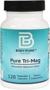 Pure Tri- Mag -Tre former for stærkt Absorberet Magnesium for en sort ernæringsprotokoller. Stress Relief, søvn, hjerte sundhed, muskler, og Metabolisme Support 120- caps