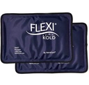 2 FlexiKold Gel Ice Packs - Ice Packs til skader Genbruges, Rygsmerter Relief, Knee Ice Pack Wrap, Efter kirurgi, Ice Pack til Knee - 6303- COLD- 2PK af NatraCure - Medium - 2PK