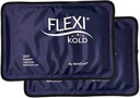 2 FlexiKold Gel Ice Packs - Ice Packs til skader Genbruges, Rygsmerter Relief, Knee Ice Pack Wrap, Efter kirurgi, Ice Pack til Knee - 6303- COLD- 2PK af NatraCure - Medium - 2PK