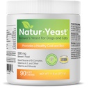 Grønne kæledyr Organics Natur- Gær Brewer 's Gær til hunde og katte - Understøtter immunsystem & fordøjelse, fremmer sund hud & en Glossy Coat, 90 bløde tygger