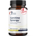 Designs for Health Carnitin Synergy - 400mg L- Carnitin (fra Carnitin Tartrate) + 100mg Acetyl L- Carnitin Pills - Non- GMO + Vegetarisk supplement (120 kapsler)