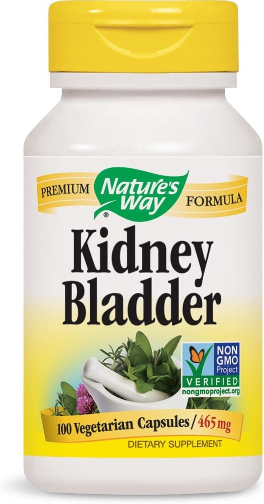Nature 's Way Nyre Blower Kosttilskud med kompromisløs kvalitet (465 Mg, 100 kapsler, 3-pakker) (3 poster)