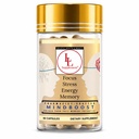 MindBoost by LL Supplement - Clarity & Calm Nootrop Blend with Lions Mane, B- Complex & Alpha Lipoic Acid - Pharmacist Formuleret - 60 kapsler