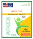 Live til Shine Multi Plus temapatch - USA Made - 30 dages levering til kvinder og mænd fra