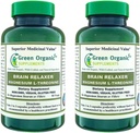 Grøn Organisk Kosttilskud Magnesium L- Threonin 90 VCs (pakke med 2)