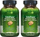Irwin Naturals EstroPause Menopause & Kvindernes Health Support - 80 Liquid Soft- Gels - Gentle Hormonal Balance Formel - 2 Pack
