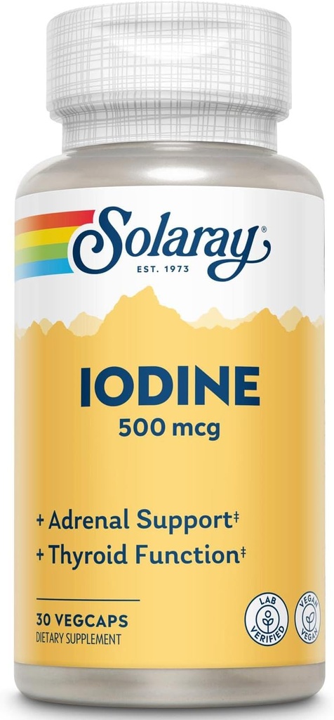 Solaray Jod 500 mcg