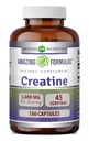 Amazing Formulas Creatine Monohydrat Aminosyre Supplement Note 124; 3000 Mg pr Serving Note 124; 180 Kapsler Note 124; Non- GMO