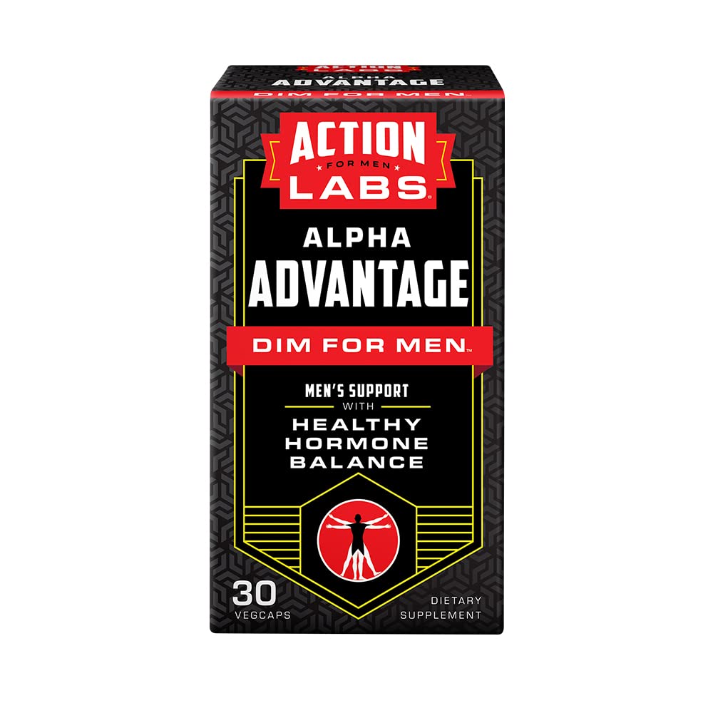 Action Labs Alpha Advantage, Dim til mænd, 30 Vegcaps