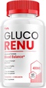 (1 Pack) Gluco Renu tillæg, GlucoRenu kapsel - avanceret formel Gluco Renu, GlucoRenu maksimal styrke anmeldelser, 60 kapsler