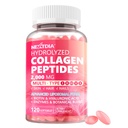 Hydrolyseret collagen peptidpiller til kvinder 2000mg Liposomal Form Type I, II, III, V, X for Optimal Absorption, Multi Collagen Softels, Collagen Kosttilskud med hår, hud & negle Vitaminer 120 Cts