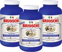 Brioschi Italian Lemon Flavored Effervescent Heartburn, Upset Mave, Syre fordøjelsesbesvær, 8,5 oz flaske (pakning med 3)