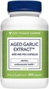 Den Vitamin Shoppe Odorless Lagret hvidløg ekstrakt - Understøtter hjerte-kar-sundhed - 600 MG (200 kapsler)