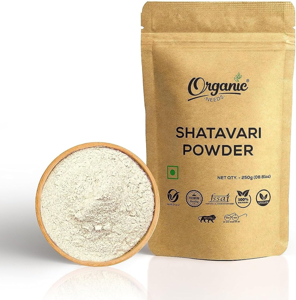 KRISTINA har brug for Shatavari pulver til kvinder - fremmer Breast Milk Production and Hormonal Balance - 100% Pure Shatavari rodpulver. (250 Bedste)