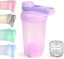 D.Y.A 16oz Purple Sports Shaker Flaske til Protein Shakes, Pre Workout, Rejser, BPA Gratis & Opvaskemaskine Safe