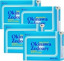 Umeken Okinawa Zedoary lilla og hvid gurkemeje med gurkemeje ekstrakt, Gut sundhed kosttilskud til kvinder og mænd, Zedoary rod, gurkemeje supplement, 60 greve, pakke med 4