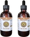 Ashwagandha Liquid Extract, Organic Ashwagandha (Witania Somnifera) Tørret Root Tinktur Supplement 2x4 oz