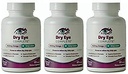 Tør øje komplet, Formuleret til tørre øjne. Ultimate Vision Health Ingredienser: Omega-3, Omega-7, Lutein, Vitamin D3 (3 måneder Tilgang)