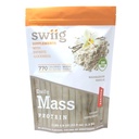 swiig Mass Builder Protein Powder, Madagaskar Vanilla, Ingen GMO ingredienser, Ingen kunstige flavors, Farver eller sødestoffer, Ingen Fillers, 3.3 Pound Bag